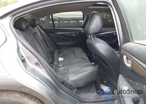 2018 Infiniti Q50 3.0T Luxe z USA, uszkodzony, nr VIN JN1EV7AR2JM434835